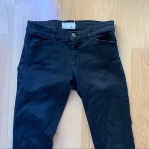 Current Elliott The jean leggings jet black jeans stretchy skinny size 29